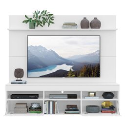 Rack com Painel para TV até 65" Multimóveis Madri FG3365 Branco - 5
