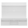Rack com Painel para TV até 65" Multimóveis Madri FG3365 Branco - 6