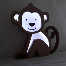 Luminária de Mesa Macaco - LML-60 - Bateria 9V - 3