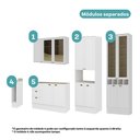 Ver imagem 4 de Armário de Cozinha Completa com Balcão Milla Simple Fit Carraro Branco