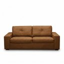 Ver imagem 5 de Sofá 3 Lugares Couro Bourbon Nobre Legitimo 235cm Natural Premium Adel Dekorien