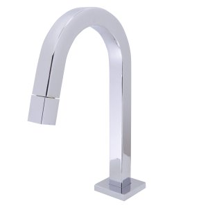 Torneira Lavatório Slim Tube Quadrada Baixa Cromada 1/4v