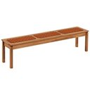 Ver imagem 6 de Mesa de Jantar Trammare C07 6 Lugares com Bancos Tampo MDF Corda Náutica Ocre 180cm Lyam Decor