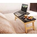 Ver imagem 4 de Mesa Suporte Para Notebook Dobrável Com Regulagem De Altura