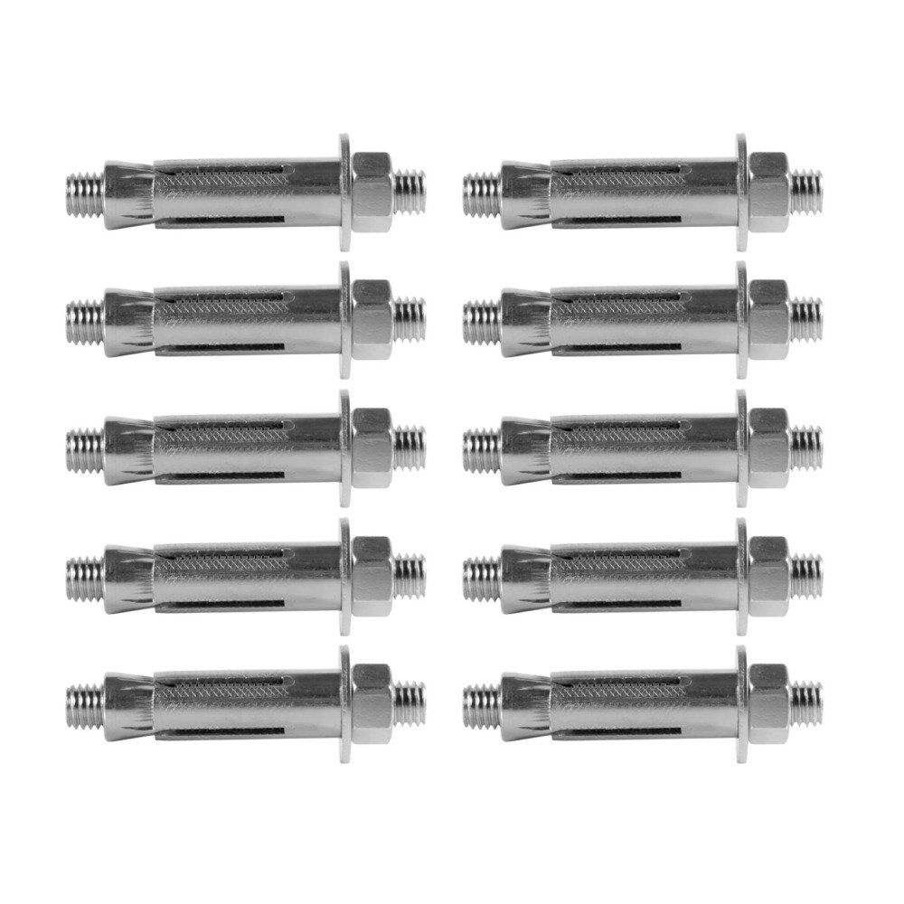 Kit com 10 Peças Chumbador Cba 5/16x75 com Prisioneiro Âncora