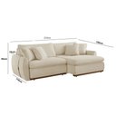 Ver imagem 2 de Sofá Cama Inova 210 Cm Braço 15 Cm Retrátil e Reclinável Meu Sofá Online