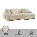 Ver imagem 5 de Sofá Cama Inova 210 Cm Braço 15 Cm Retrátil e Reclinável Meu Sofá Online