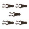 Isca Frog Soft 5 Unid Sapo Traíra Tucunaré Pacu Marron - 2