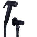 Ver mais imagens de Ducha Higiênica 1/4v Registro Metal Banheiro Preta Fc-101