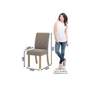 Ver imagem 4 de Conjunto Sala de Jantar Mesa 6 Cadeiras Kaciane 