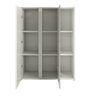 Conjunto de Escritório Office 4 Peças Mesa Gaveteiro Balcão Armário Oslo - 10