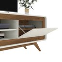 Ver imagem 3 de Rack Channel 150cm para Tv até 50 Polegadas 2 Portas Fabrimóveis Cor Gianduia Nature