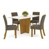 Conjunto Sala de Jantar Mesa e 4 Cadeiras Kaciane  - 2