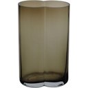 Ver imagem 1 de Vaso 26x16x10cm Vidro Âmbar