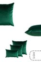 Ver imagem 3 de Almofada Veludo Paris 30x50cm Verde