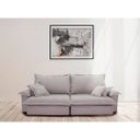 Ver imagem 1 de Sofá Retrátil e Reclinável Paris 2.00m Super Pillow - Avelã