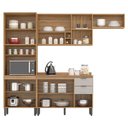 Ver imagem 4 de Cozinha Modulada Firenze Fi0006 Amêndola Touch Nude Prime Tx - Demóbile