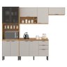 Cozinha Modulada Firenze Fi0006 Amêndola Touch Nude Prime Tx - Demóbile - 2