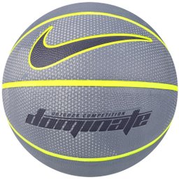 Bola Basquete Nike Dominate 8P - Cinza E Amarelo - 1