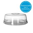 Ver imagem 4 de Kit 4 Boleira para Bolo Gourmet Tampa Acrílico Cristal Paris