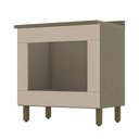 Ver imagem 1 de Balcão Forno Embutir Connect Duna/Cristal com Tampo - Móveis Henn