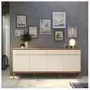 Ver imagem 2 de Buffet Aparador Faro Magnum 1,90 4 Portas Off White Nogueira