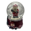 Ver imagem 1 de Globo Decorativo Natalino Vermelho com Branco - 6,50x5cm