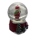 Ver imagem 2 de Globo Decorativo Natalino Vermelho com Branco - 6,50x5cm