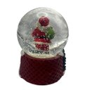 Ver imagem 3 de Globo Decorativo Natalino Vermelho com Branco - 6,50x5cm