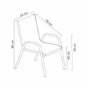 Ver imagem 2 de Cadeira Alumínio Maresias 