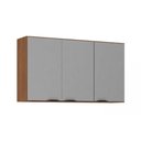 Ver imagem 1 de Armário de Cozinha Modulado Firenze 3 Portas 120cm Amendola-nude Prime Tx - Demóbile