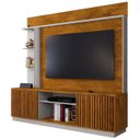 Ver imagem 1 de Estante Painel para Tv 65 Pol 201cm Atlanta Naturalle/off - Bechara