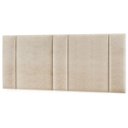 Ver imagem 1 de Cabeceira Estofada Iluminação Led Cama Casal Queen Size 160 Cm:linho Bege