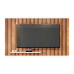 Painel para Tv até 70 Polegadas com Ripado Aegon Freijo/off White - Caemmun - 2