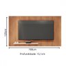 Painel para Tv até 70 Polegadas com Ripado Aegon Freijo/off White - Caemmun - 3