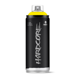 Tinta Spray Hardcore Amarelo Claro 400ml Mtn - 1