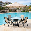 Ver imagem 2 de Mesa de Jardim com tampo de vidro Macaé