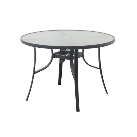 Mesa de Jardim com tampo de vidro Macaé