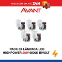 Ver imagem 2 de Kit 10 Lâmpadas Led 20w 6500k Bivolt - Avant