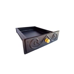 Gaveta Cinzeiro Frente Ferro Fundido 30x46cm - 1