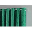 Ver imagem 4 de Cortina Jacquard Luxo em Tecido Semi Blackout Sala 2,70x2,30:verde Bandeira