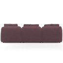 Ver mais imagens de Sofá 3 Lugares com Chaise Direito Sala Living 248cm Arlo F04 Veludo Lilás - Lyam Decor