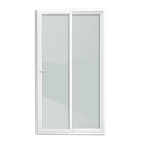 Ver imagem 1 de Porta Correr PVC 2F.210 x 180 V.Liso Temperado c/Cremona Brimak
