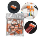 Ver imagem 3 de Kit 50 Conectores de Emenda Rápida 5 Vias Transparente 32A 450V