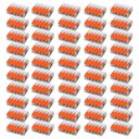 Ver imagem 1 de Kit 50 Conectores de Emenda Rápida 5 Vias Transparente 32A 450V