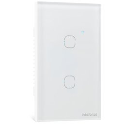 Interruptor Smart Wi-Fi Touch 2 Teclas EWS 1002 Branco Intelbras - 2