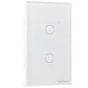 Ver imagem 2 de Interruptor Smart Wi-fi Touch 2 Teclas Ews 1002 Branco Intelbras
