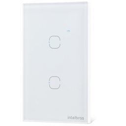 Interruptor Smart Wi-Fi Touch 2 Teclas EWS 1002 Branco Intelbras - 3