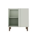 Ver imagem 2 de Balcão de Canto para Cozinha Modulada 82cm com 1 Porta Mdf Cor:mint