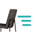 Ver imagem 4 de Cadeira de Cozinha Lira 1752 Kit 4 Uni Preto Grafite Preto